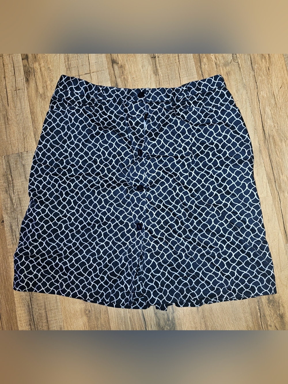Liz Claibourne Liz Golf blue And White Golf Skort Size 12